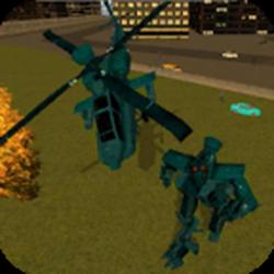 Robot Helicopter(战斗机器人模拟器官方版)