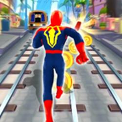 超级英雄奔跑地铁奔跑者最新版(Superhero Run)