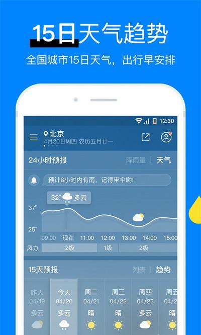 新晴天气官方正版(改名为今日天气预报)v8.11.2
