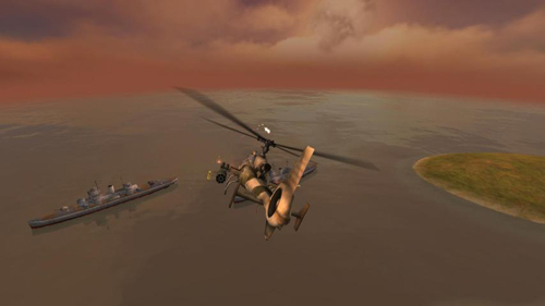 3d直升机炮艇战修改版内置修改器版 v1.7.1
